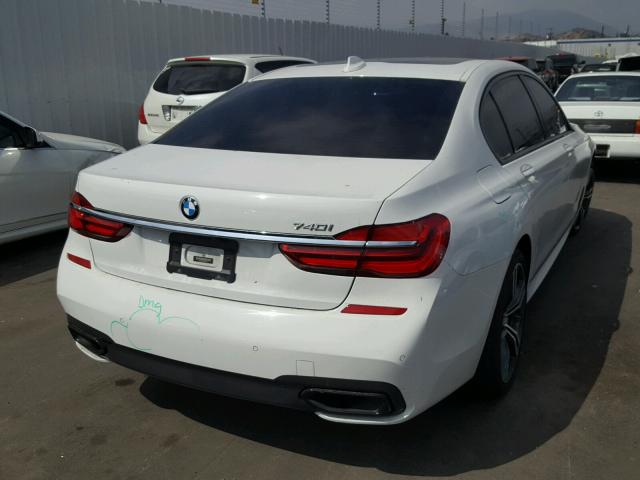 WBA7E2C50GG547397 - 2016 BMW 740 I WHITE photo 4