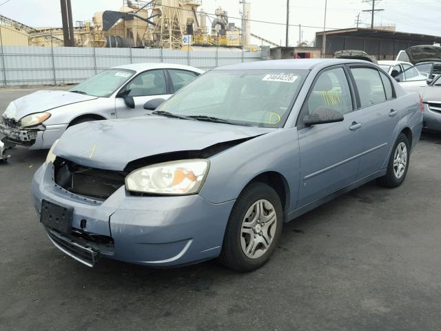 1G1ZS58F97F234256 - 2007 CHEVROLET MALIBU LS Mavi foto 2