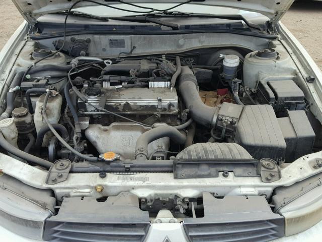 4A3AA46G22E141930 - 2002 MITSUBISHI GALANT WHITE photo 7