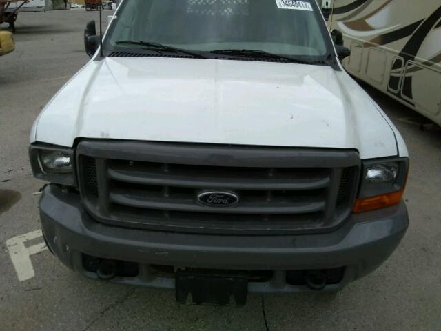 1FDXF46F0YEA97212 - 2000 FORD F450 SUPER WHITE photo 7