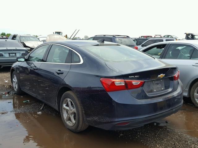 1G1ZB5STXGF244292 - 2016 CHEVROLET MALIBU LS ლურჯი ფოტო 3