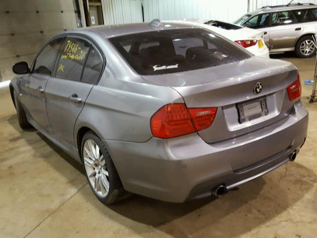 WBAPL5C50BA917878 - 2011 BMW 335 XI BLACK photo 3