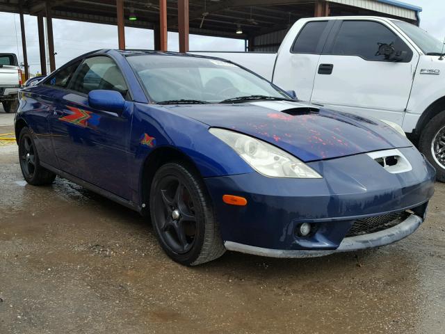 JTDDY32T8Y0006837 - 2000 TOYOTA CELICA GT- BLUE photo 1