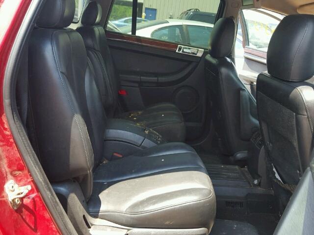 2A8GF68446R828356 - 2006 CHRYSLER PACIFICA T RED photo 6