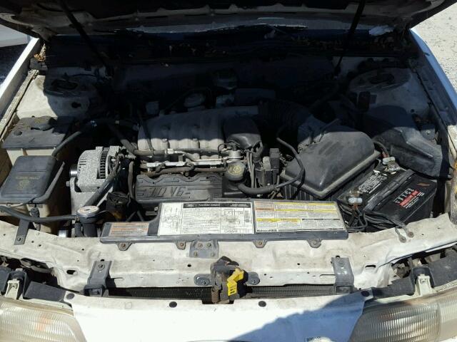 1FALP52U3SA123168 - 1995 FORD TAURUS GL WHITE photo 7