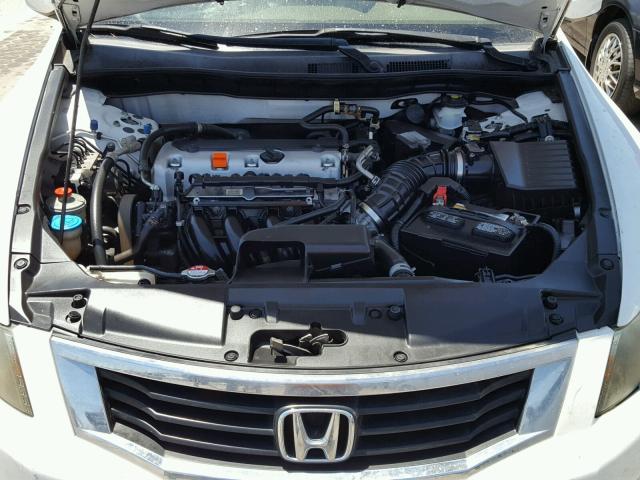 1HGCP26499A115316 - 2009 HONDA ACCORD LXP WHITE photo 7