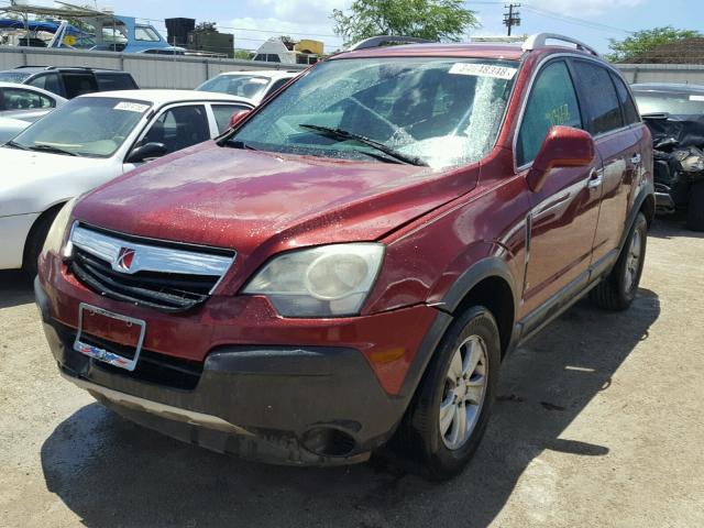 3GSCL33P68S625364 - 2008 SATURN VUE XE RED photo 2