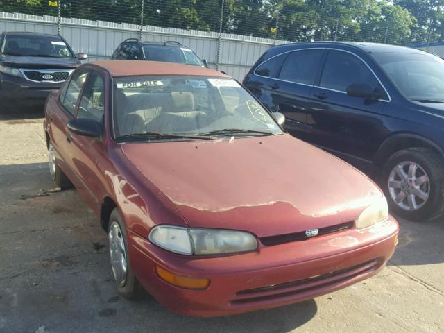 1Y1SK526XTZ025484 - 1996 GEO PRIZM BASE მუქწითელი ფოტო 1