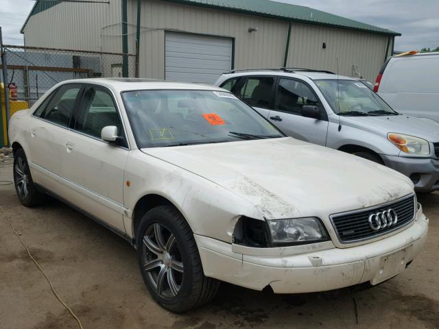 WAUBG34D3WN007665 - 1998 AUDI A8 QUATTRO WHITE photo 1