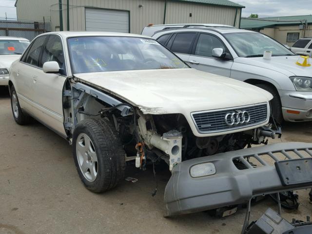 WAUBG84D2VN006681 - 1997 AUDI A8 QUATTRO WHITE photo 1