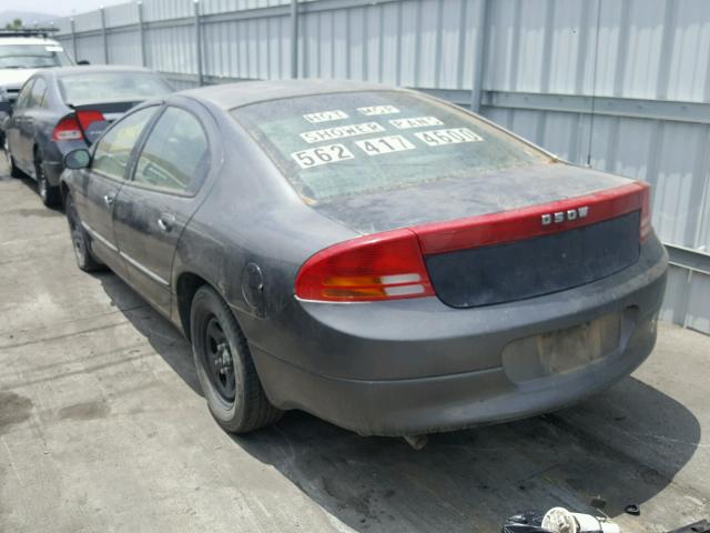 2B3HD46R14H590037 - 2004 DODGE INTREPID S 灰色 照片 3