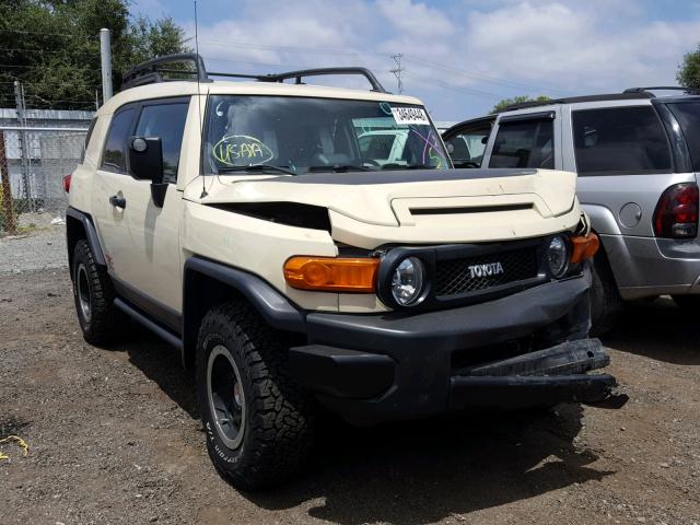 JTEBU4BF8AK096712 - 2010 TOYOTA FJ CRUISER TAN photo 1