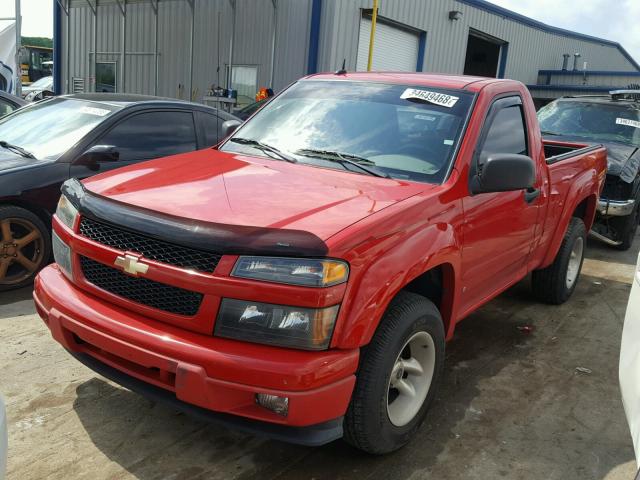 1GCCS249188224810 - 2008 CHEVROLET COLORADO L RED photo 2
