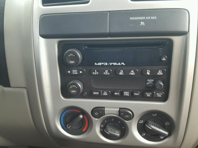 1GCCS249188224810 - 2008 CHEVROLET COLORADO L RED photo 9