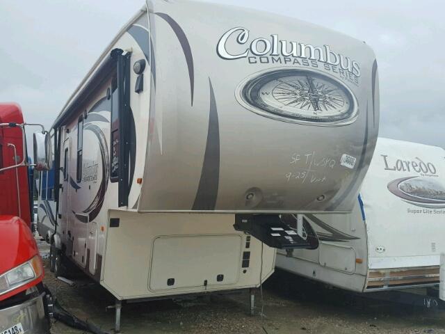 4X4FCMN23G6006511 - 2016 PALO 5TH WHEEL WHITE photo 1