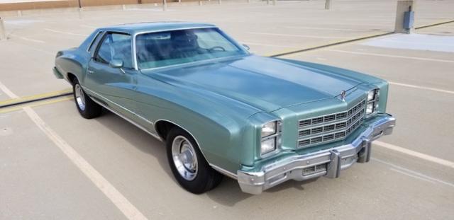 1H57L7R443144 - 1977 CHEVROLET MONTECARLO GREEN photo 1