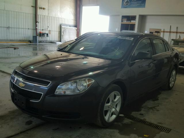 1G1ZA5E00AF286904 - 2010 CHEVROLET MALIBU LS BEIGE photo 2
