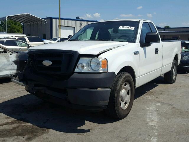 1FTRF12237NA84273 - 2007 FORD F150 WHITE photo 2