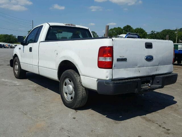 1FTRF12237NA84273 - 2007 FORD F150 WHITE photo 3