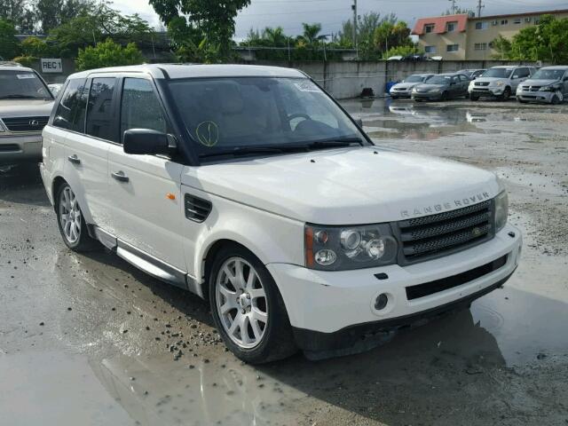 SALSK25447A105101 - 2007 LAND ROVER RANGE ROVE WHITE photo 1