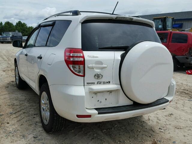 JTMZF33V59D005571 - 2009 TOYOTA RAV4 WHITE photo 3