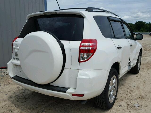 JTMZF33V59D005571 - 2009 TOYOTA RAV4 WHITE photo 4