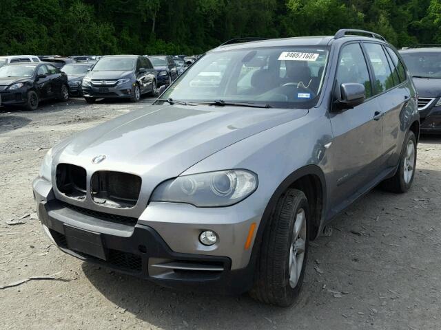 5UXFF03539LJ98325 - 2009 BMW X5 XDRIVE3 GRAY photo 2