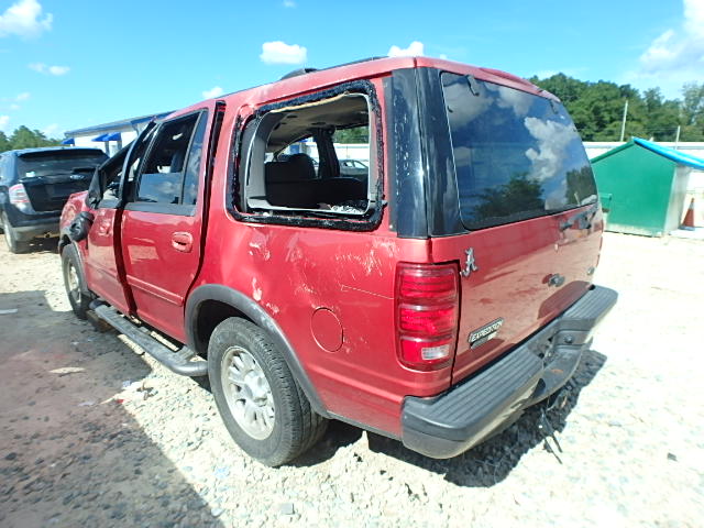 1FMRU15W72LA26056 - 2002 FORD EXPEDITION RED photo 3