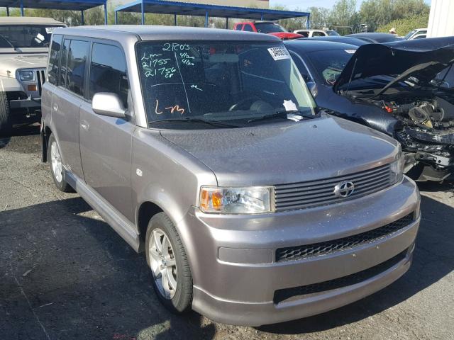 JTLKT324550212258 - 2005 TOYOTA SCION XB ვერცხლისფერი ფოტო 1