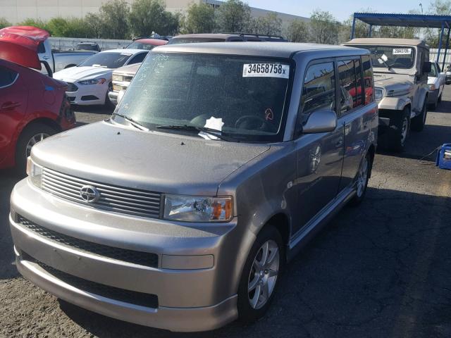 JTLKT324550212258 - 2005 TOYOTA SCION XB ვერცხლისფერი ფოტო 2
