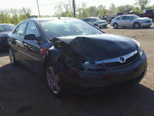 1G8ZS57B18F207618 - 2008 SATURN AURA XE BLACK photo 1