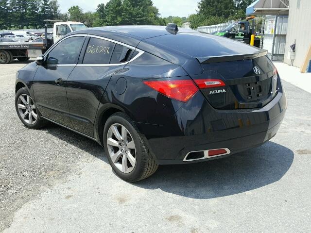 2HNYB1H41CH500060 - 2012 ACURA ZDX TECH BLACK photo 3