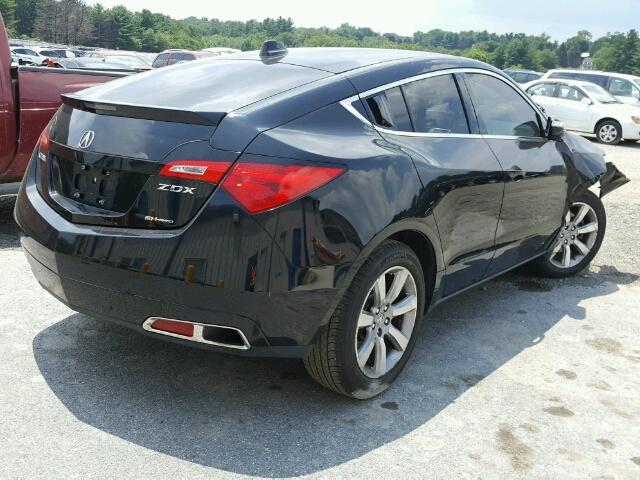 2HNYB1H41CH500060 - 2012 ACURA ZDX TECH BLACK photo 4