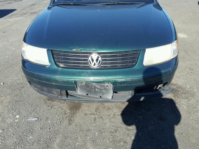 WVWPD63B8XE385257 - 1999 VOLKSWAGEN PASSAT GLX 绿色 照片 7