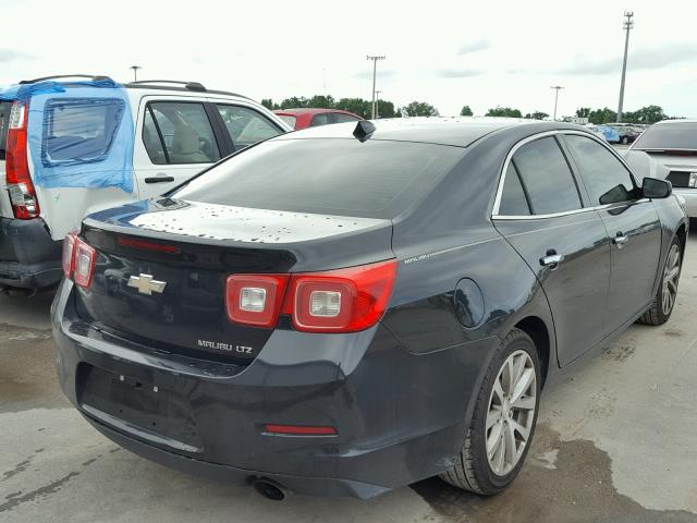 1G11H5SAXDF309521 - 2013 CHEVROLET MALIBU LTZ 黑色 照片 4