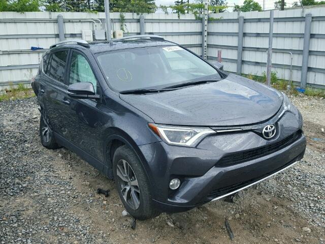 2T3WFREV1GW239161 - 2016 TOYOTA RAV4 XLE GRAY photo 1