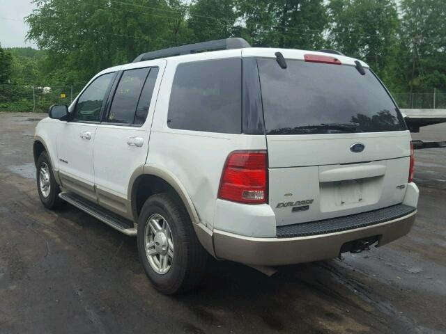 1FMZU64K25UA04010 - 2005 FORD EXPLORER E WHITE photo 3