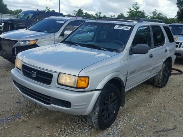 4S6CK58W324405443 - 2002 HONDA PASSPORT E SILVER photo 2