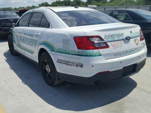 1FAHP2M81DG126798 - 2013 FORD TAURUS POL WHITE photo 3