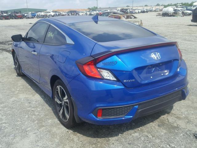 2HGFC3B92HH356991 - 2017 HONDA CIVIC TOUR BLUE photo 3