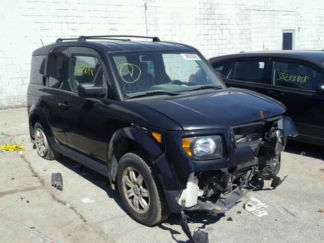 5J6YH28798L003265 - 2008 HONDA ELEMENT EX BLACK photo 1