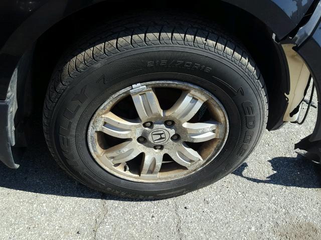 5J6YH28798L003265 - 2008 HONDA ELEMENT EX BLACK photo 9