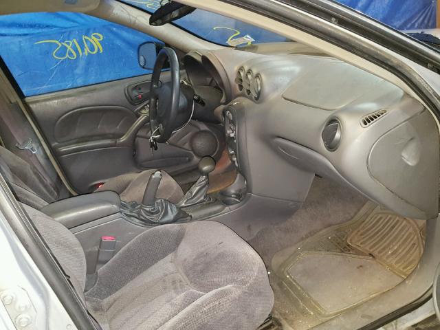 1G2NF52TXYM716678 - 2000 PONTIAC GRAND AM S 银色 照片 5