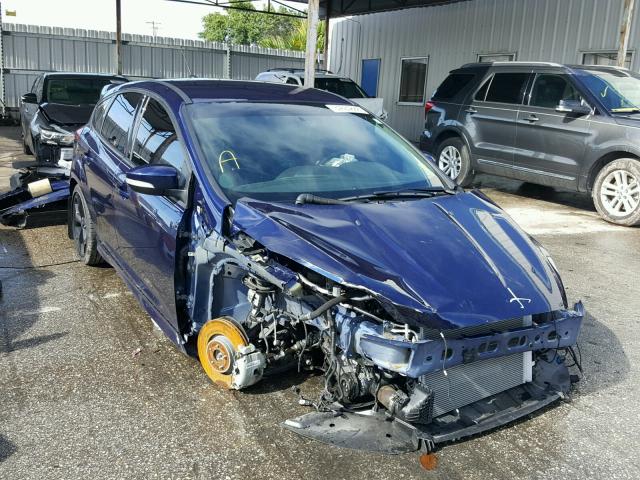 1FADP3L99HL322855 - 2017 FORD FOCUS ST BLUE photo 1