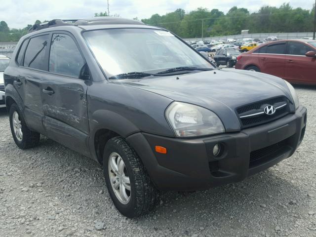 KM8JN72DX7U587076 - 2007 HYUNDAI TUCSON SE GRAY photo 1