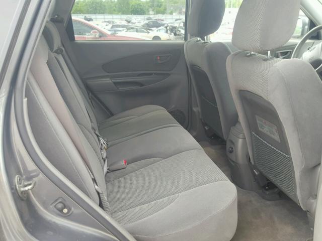 KM8JN72DX7U587076 - 2007 HYUNDAI TUCSON SE GRAY photo 6