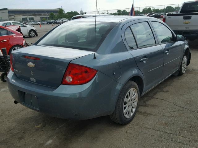 1G1AD5F51A7168398 - 2010 CHEVROLET COBALT 1LT BLUE photo 4