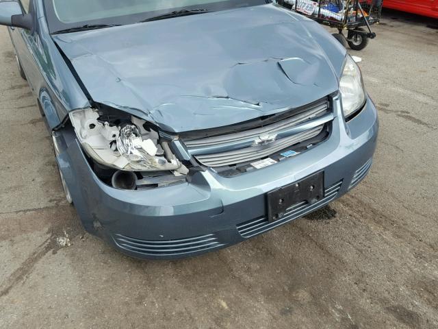 1G1AD5F51A7168398 - 2010 CHEVROLET COBALT 1LT BLUE photo 9