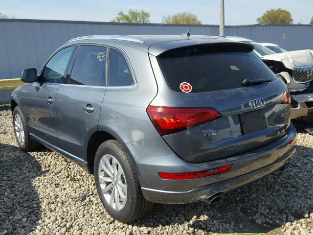 WA1LFAFP3EA113961 - 2014 AUDI Q5 PREMIUM GRAY photo 3