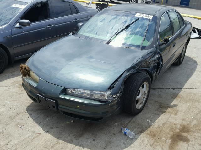 1G3WH52K0WF403352 - 1998 OLDSMOBILE INTRIGUE GREEN photo 2